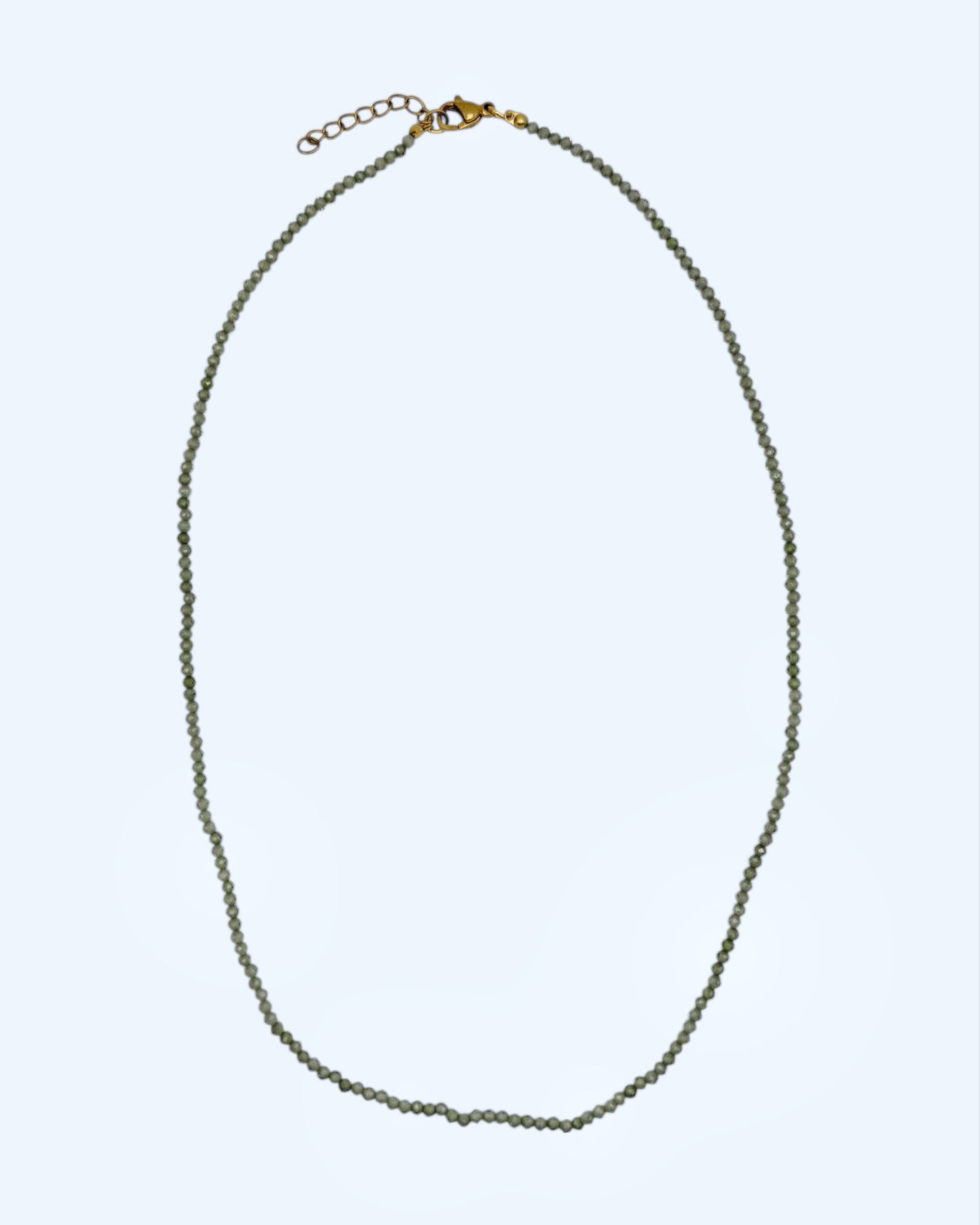 COLAR EM ZIRCÓNIAS FACETADAS
