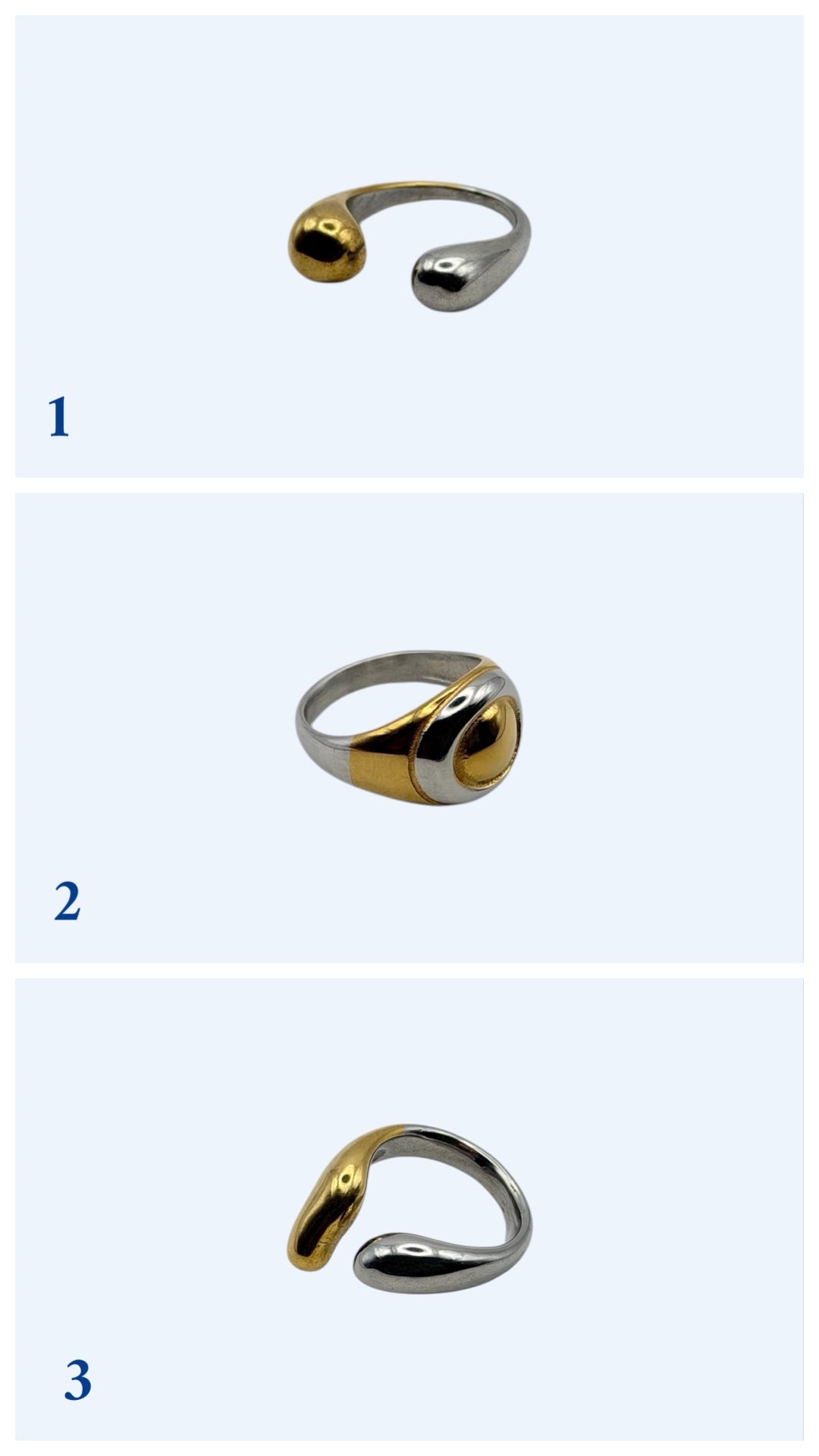Coleção ANÉIS ALQUIMIA AÇO INOXIDÁVEL