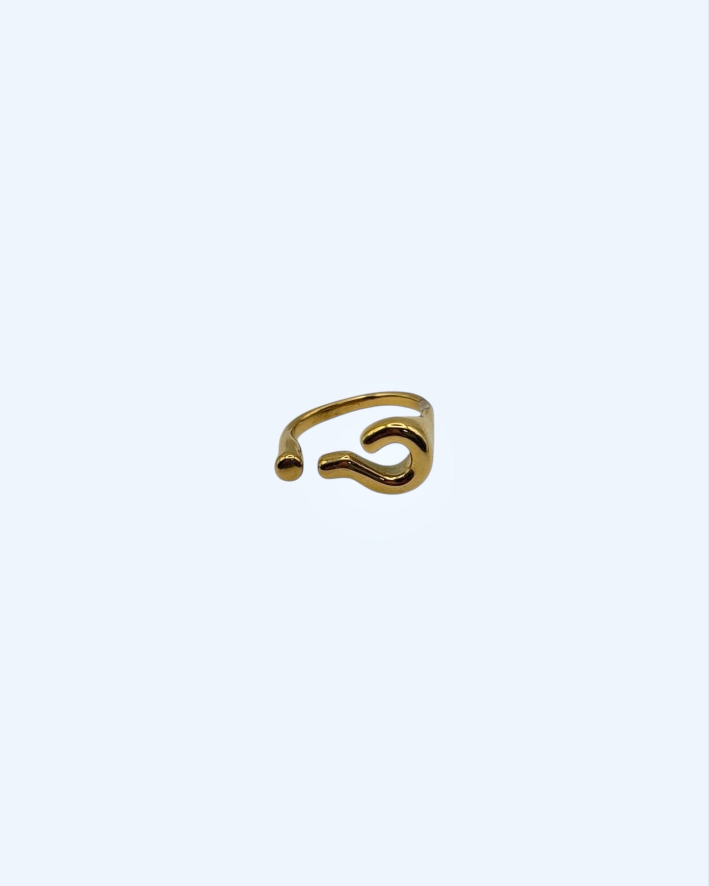 QUAL ANEL? DOURADO EM AÇO INOXIDÁVEL