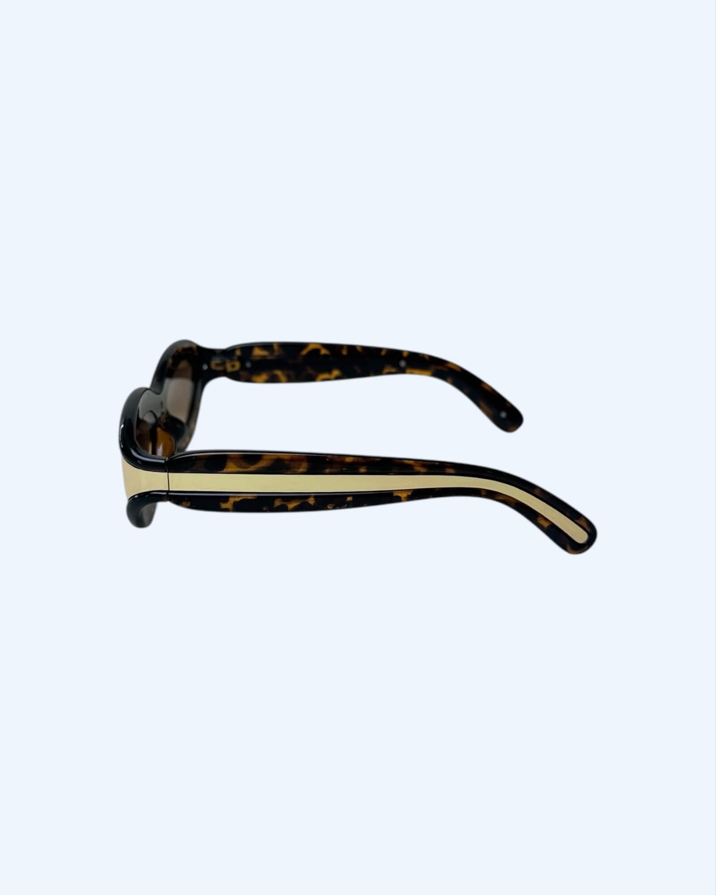 Luna – Óculos Cat Eye Tartaruga com Dourado