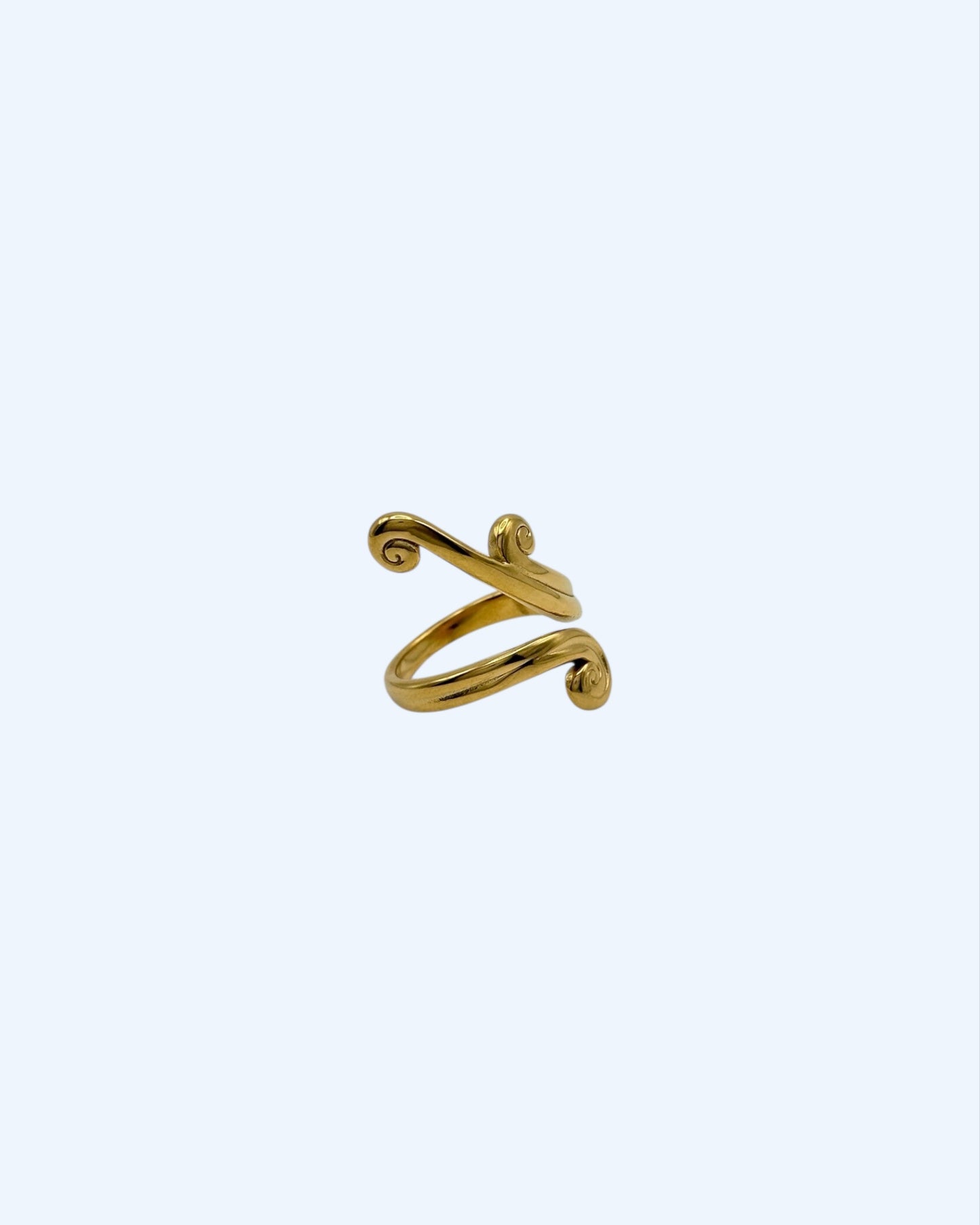 ANEL TREPADEIRA DOURADO