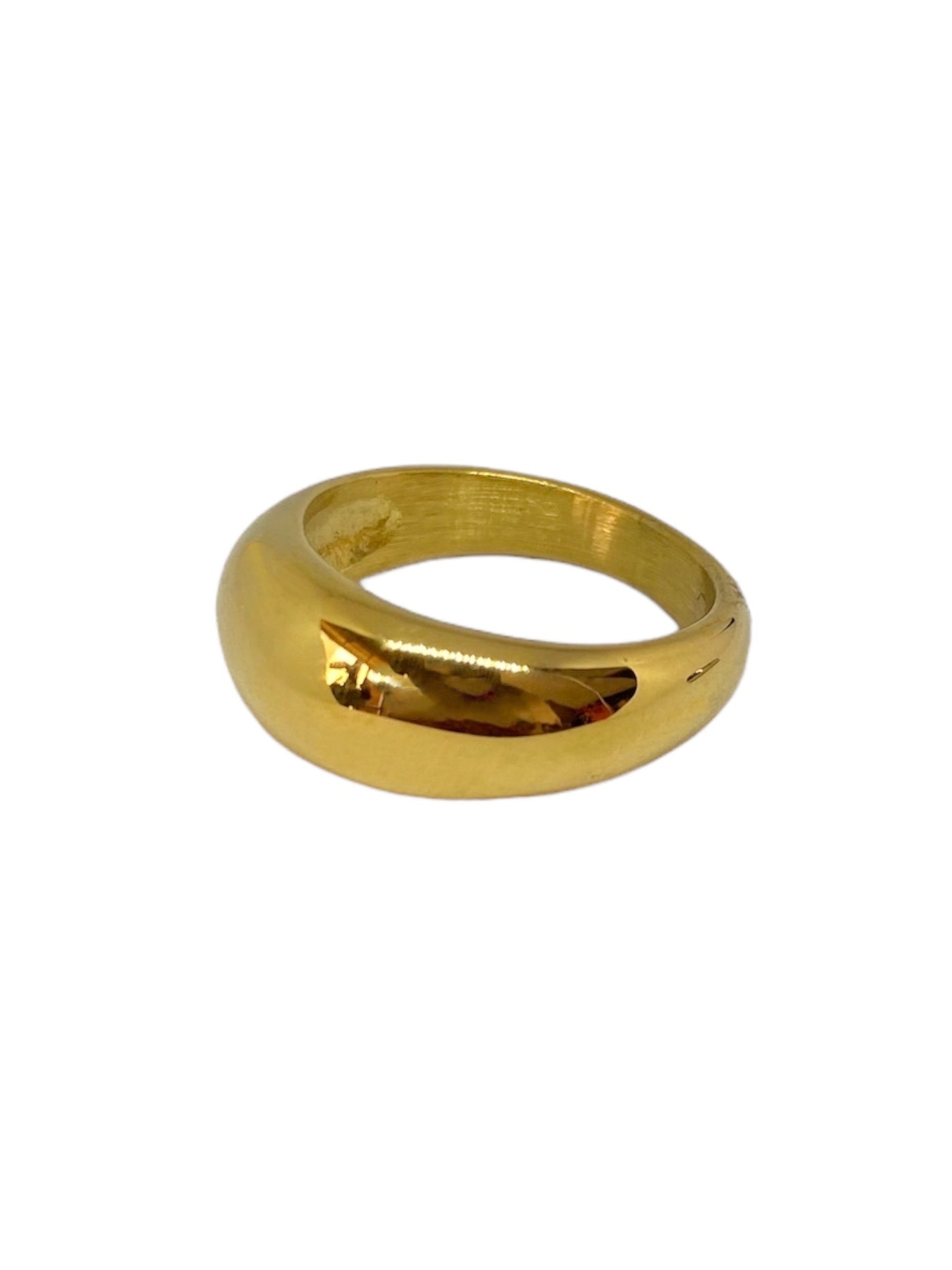 MONACO SILVER STAINLESS STEEL RING