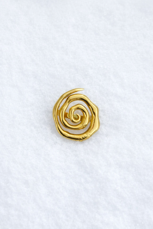 ANILLO ESPIRAL MYSTIC AJUSTABLE DE ACERO INOXIDABLE