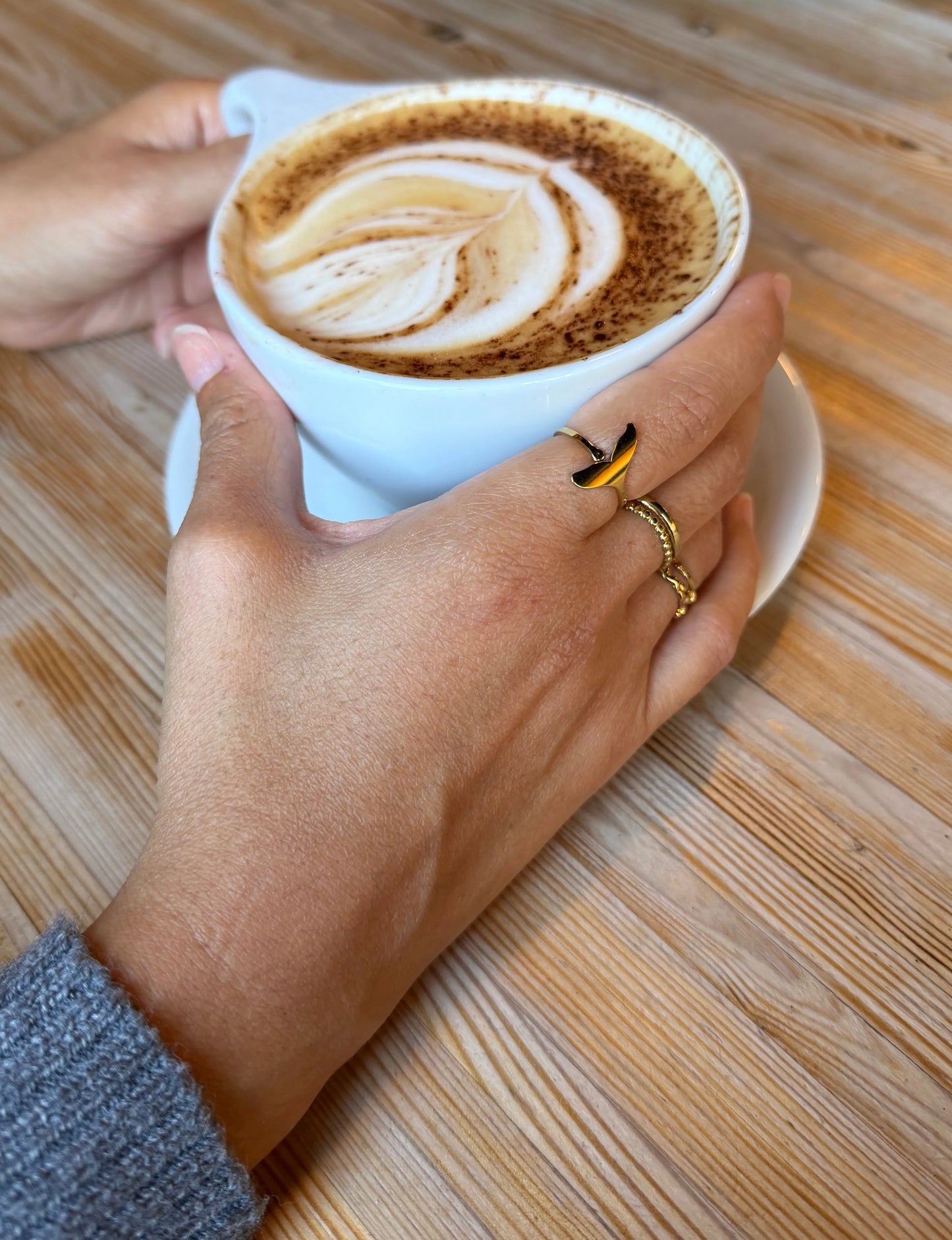 STAINLESS STEEL FIN RING