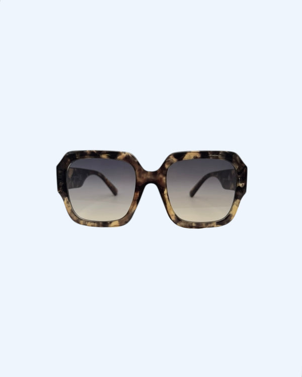 Sia – Óculos Oversized Tartaruga