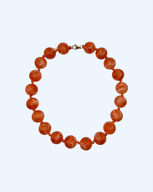 COLAR BOLD COM BOLAS EM RESINA