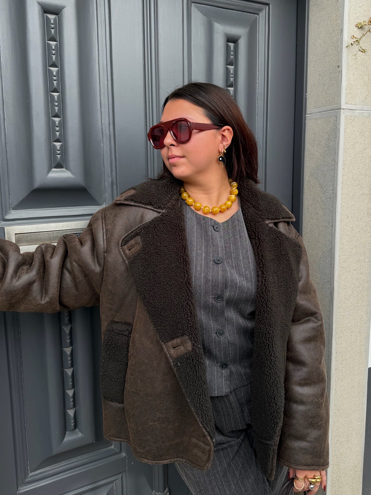 Juno – Óculos Oversized Aviador