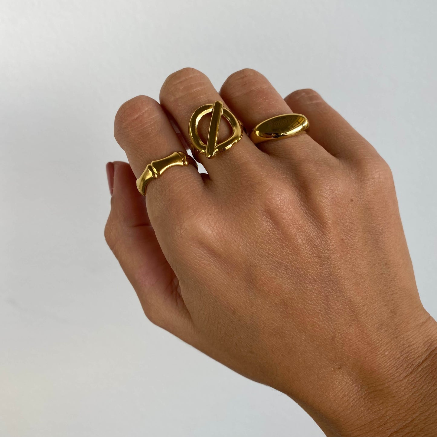 SOFIA STAINLESS STEEL RING