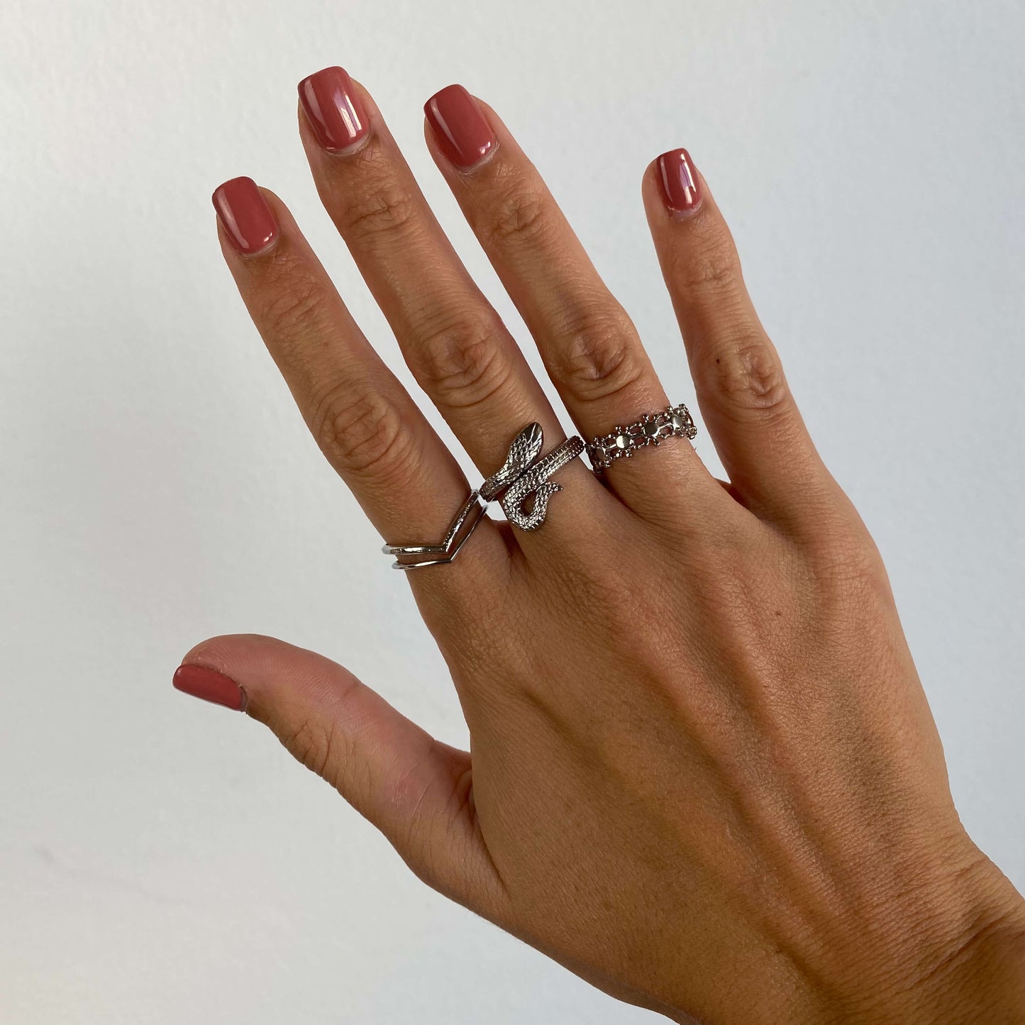 ANILLO DE SOLES AJUSTABLE DE ACERO INOXIDABLE
