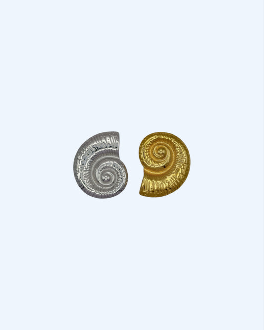 ANEL MAXI CARACOL DO MAR EM AÇO