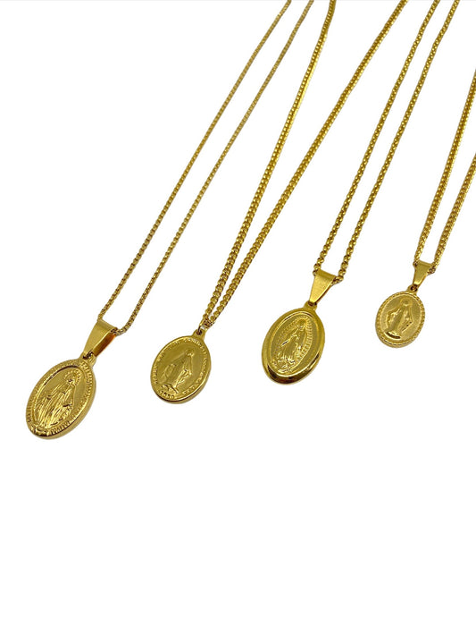 Colar Santa Dourado